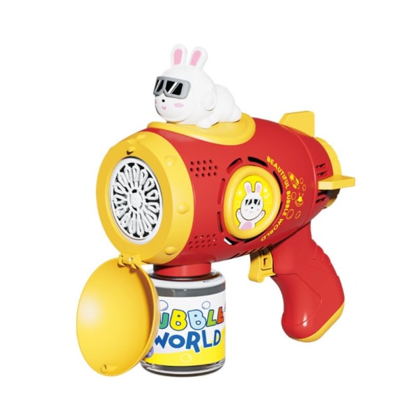 Bubble Gun Bubble Maker PUNAINEN EI AKKUA EI AKKUA red No Battery-No Battery