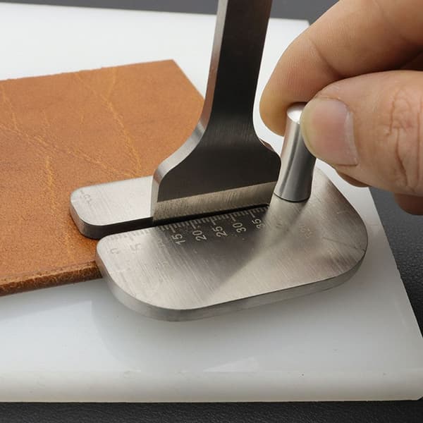 Lær Punch Aid Pulling Board Rustfritt stål plukking
