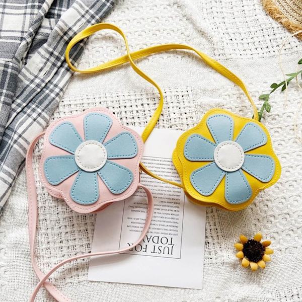 Lasten Crossbody Laukku Olkalaukku KELTAINEN Yellow