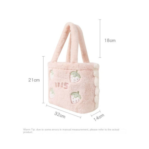 Fruit Plush Bag Håndveske GRØNN green