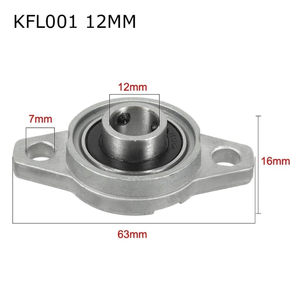 Tyynylohkolaakeri painelaakeri KFL004 20MM KFL004 20MM KFL004 20MM