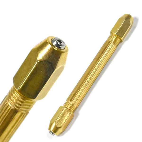 4st Pin Vise Handborrbitar Hexagonal spiralborr