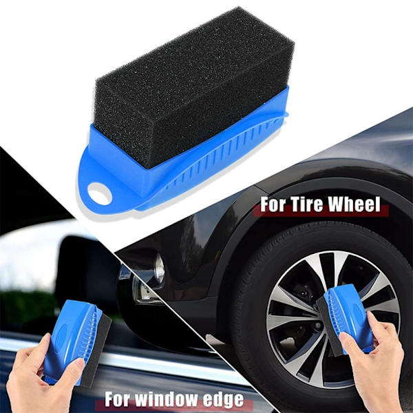Auton pyörän sieniharja pesu SININEN blue