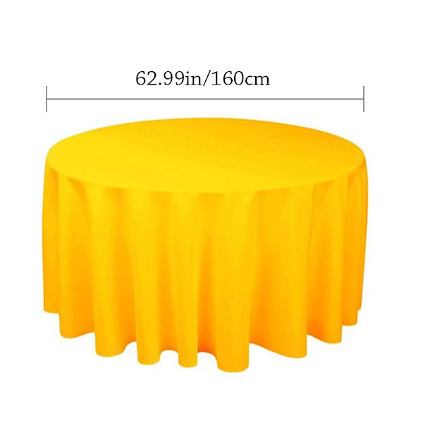 Pyöreä pöytäliinapäällinen APRIKOOSI apricot