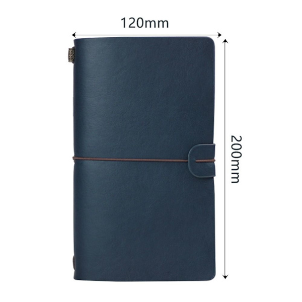 A6 Anteckningsbok Ledger Book MÖRKGRÅ Dark Gray