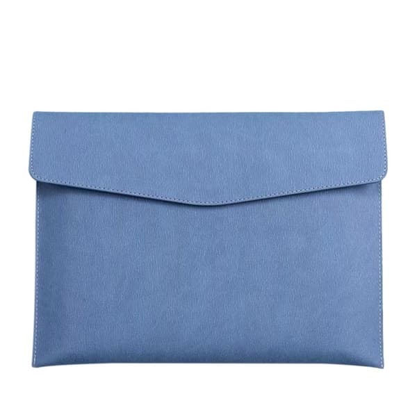 Nahkainen Business Document Bag SININEN Blue