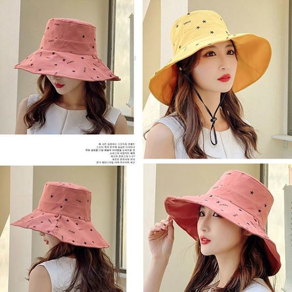 Bomull Bucket Hats Mocka Panama Hat KHAKI Khaki