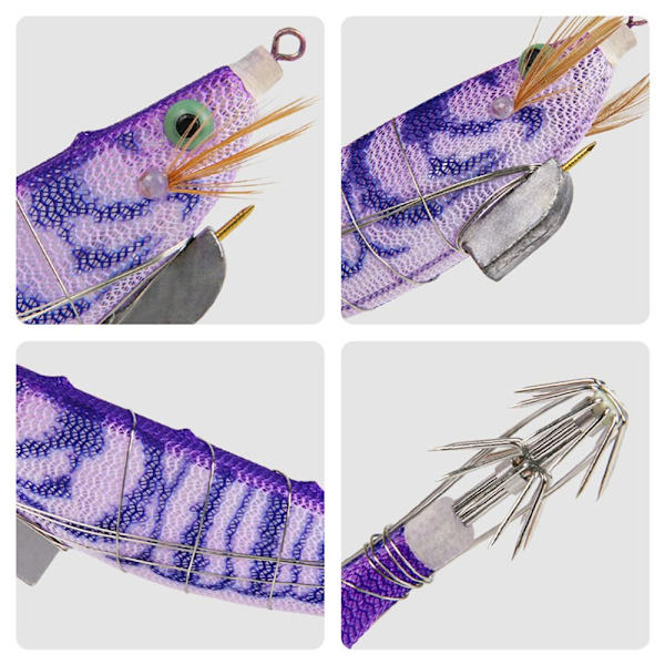 väv bläckfiskkrok Octopus Bait C C C