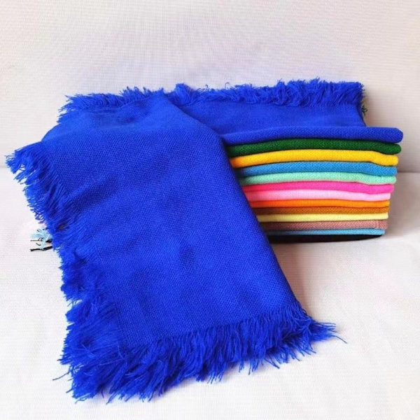 Square Scarf Dam Scarf ROYAL BLUE royal blue