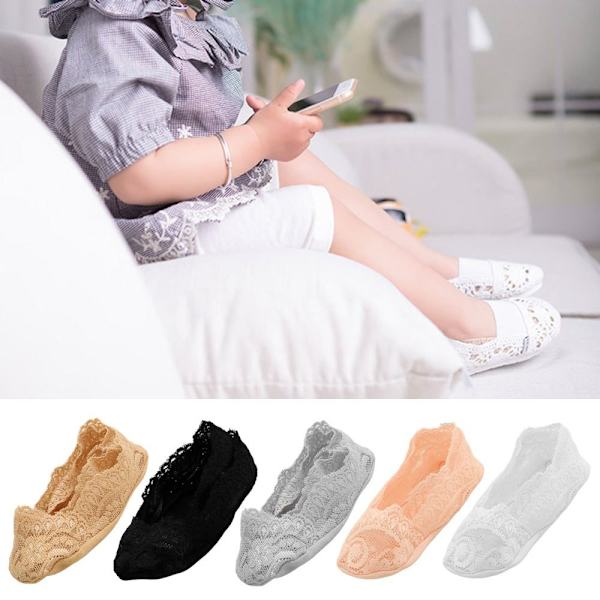 Lace Boat Socks Usynlige børnestrømper L L