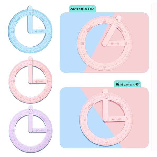 Aktivitet Lineal Pointer Vingemåler PINK Pink