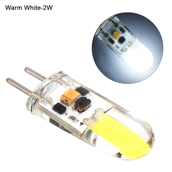 GY6.35 LED-valokristallilamppu LÄMMIÄ VALKOINEN-2W LÄmmin VALKOINEN-2W Warm White-2W