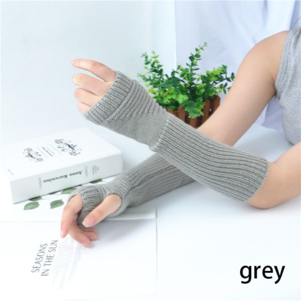 Fingerløse hansker False Sleeves GRÅ grey