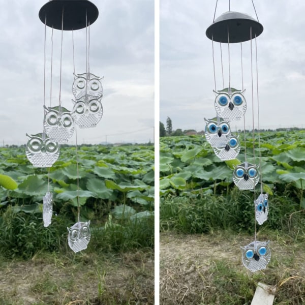 LED-tuulikello aurinkovalo 8 8 8