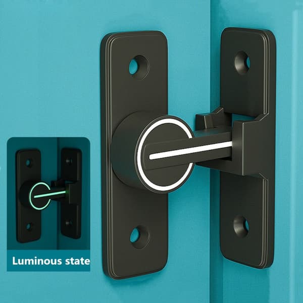 Innvendig Dørbolt Lysende Bolt 90-SORT 90-SORT 90-black