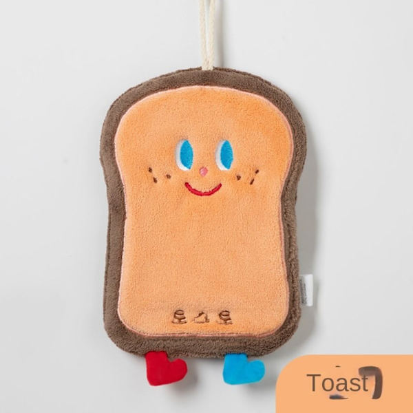 Juustokakku tiskipyyhe Keittiön puhdistuspyyhe TOAST TOAST toast