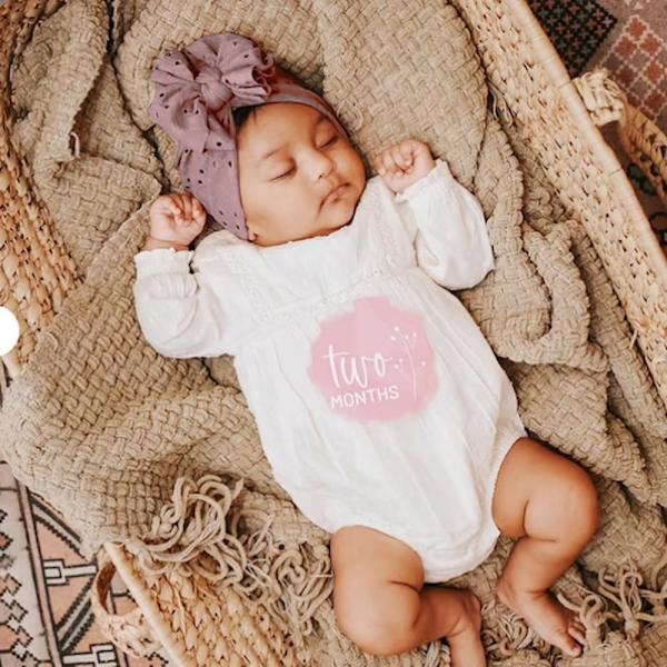 2st Baby Turban Hatt Hatt Hatt ROSA ROSA Pink