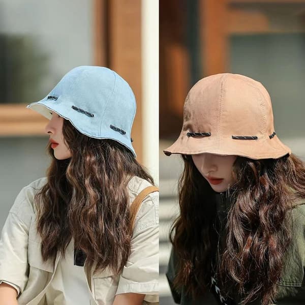 Bucket Hat Snørehætte SORT black