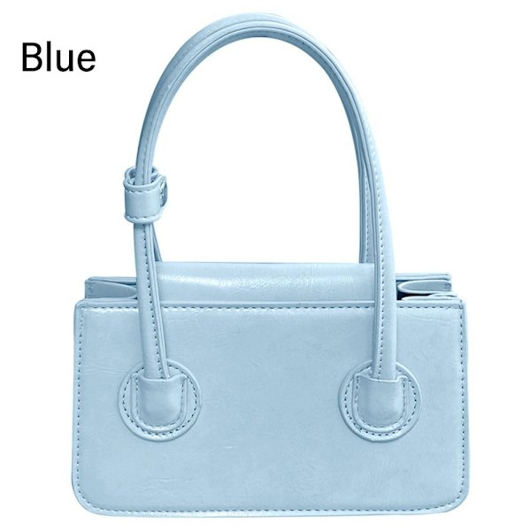 Lille Firkantet Taske Crossbody Taske BLÅ blue