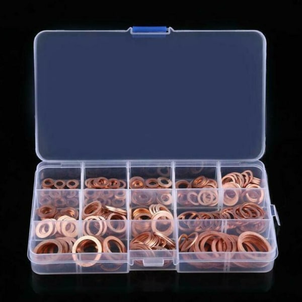 Kobberpakning Kobberforsegling Solid 300 stk 300PCS
