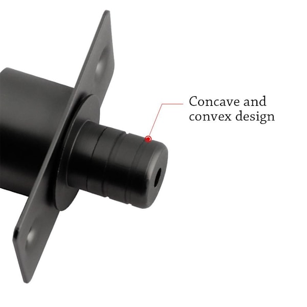 Dørstopper Magnetisk dørholder SORT Black