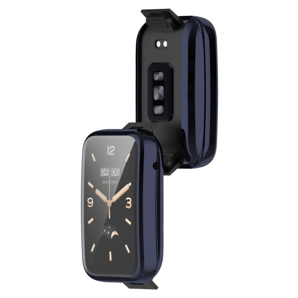 till Xiaomi Mi Band 7 Pro Soft TPU Cover Skärmskydd dark blue