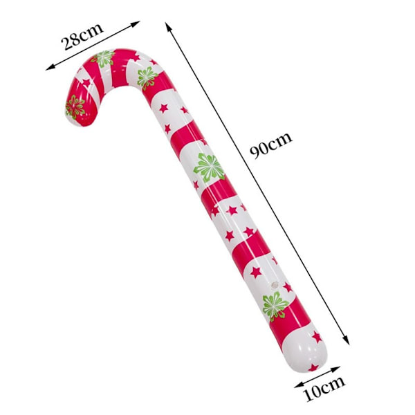 Jouluiset puhallettavat kainalosauvakepit ilmapallot STYLE 7 STYLE 7 Style 7