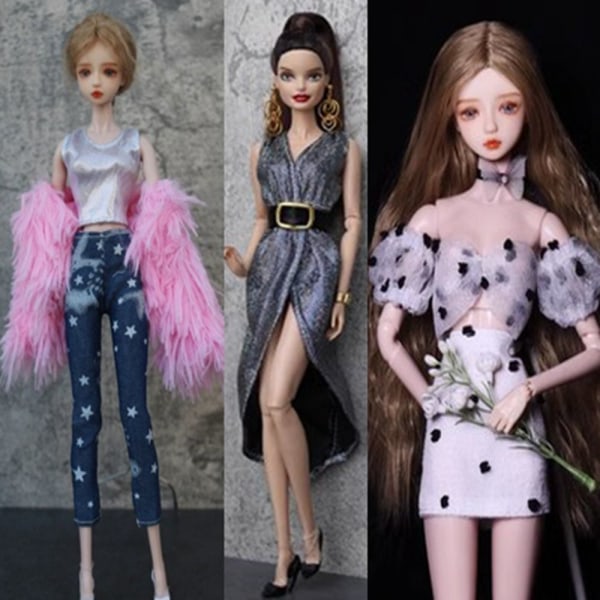 Doll Casual Wear 11,5" Dukkefrakk 10 10 10