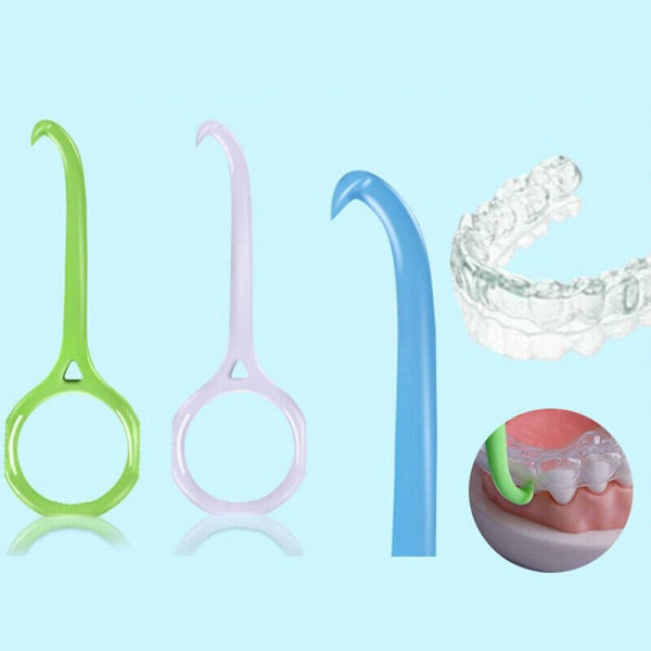 20 stk. Fjerningsverktøy Invisalign Klare alignere for tenner