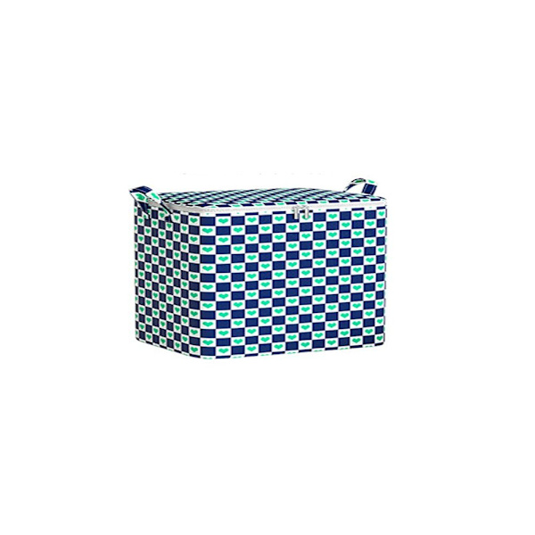 Quilt Förvaringspåse Kläder Förvaringskärl GRÖN 30L 30L green 30L-30L