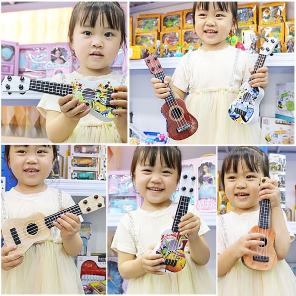 Simulering Gitarr Mini Ukulele D D D
