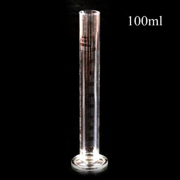 100 ml mätcylinderglas Mätcylindermärkning Lab