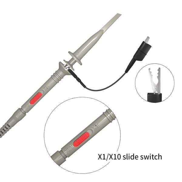 2 kpl P6100 Oskilloskooppi Clip Probes Probe