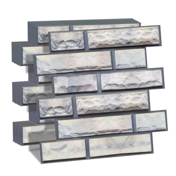 10 stk Backsplash Peel and Stick Selvklebende