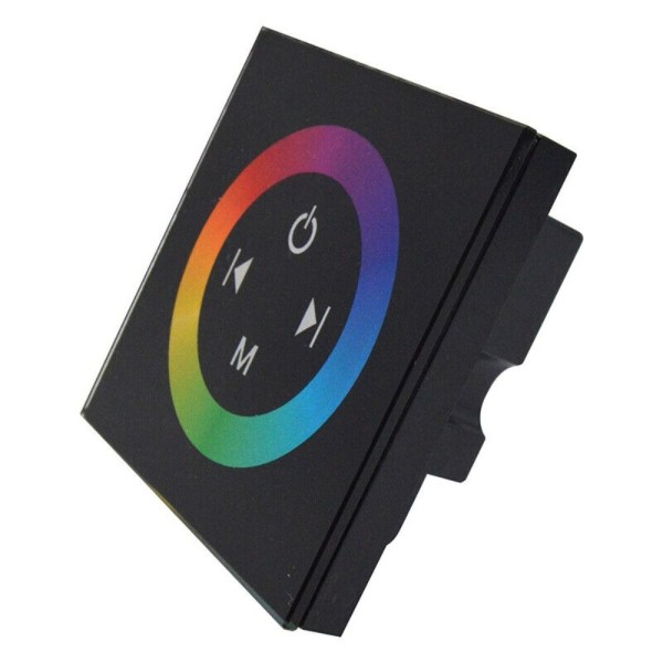 LED Light Bar Touch Panel Controller LED Controller Dimmer Black Panel RGB-Panel RGB