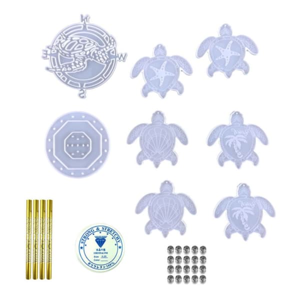Havssköldpadda Wind Chimes Molds