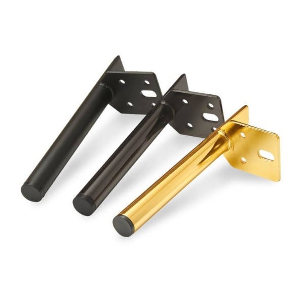4stk Ben til møbler Bordføtter 15CMGUN-FARGE 4STK GUN-FARGE 15cmgun-color 4pcs