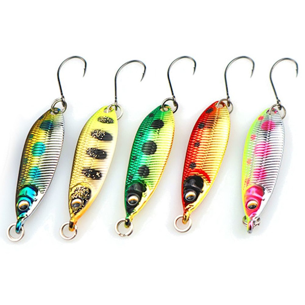 2kpl Kalastusmetallivieheet Spoon Spinner SET E SET E Set E