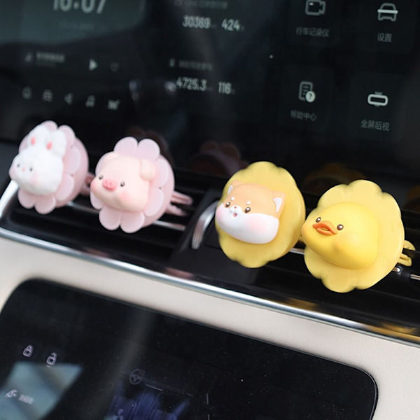 Bil luftfräschare Bil väderkvarn prydnad ANDLING ANDLING Duckling