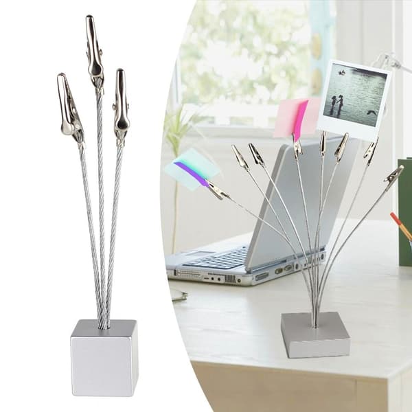 2 STK Kort Note Holder Memo Clips STYLE 2 STYLE 2 Style 2
