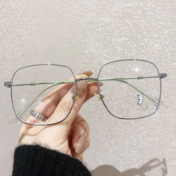 Anti-Blue Light Briller Overdimensjonerte briller GRØNN Green