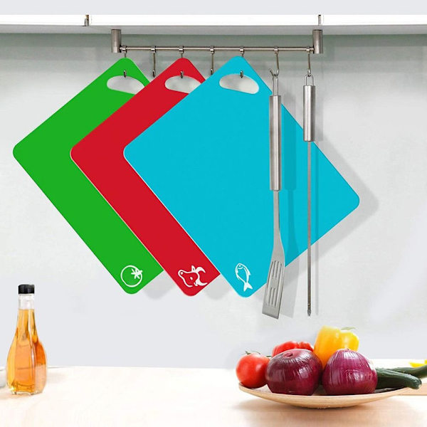 Kuttbrett i plast - Appelsin Orange