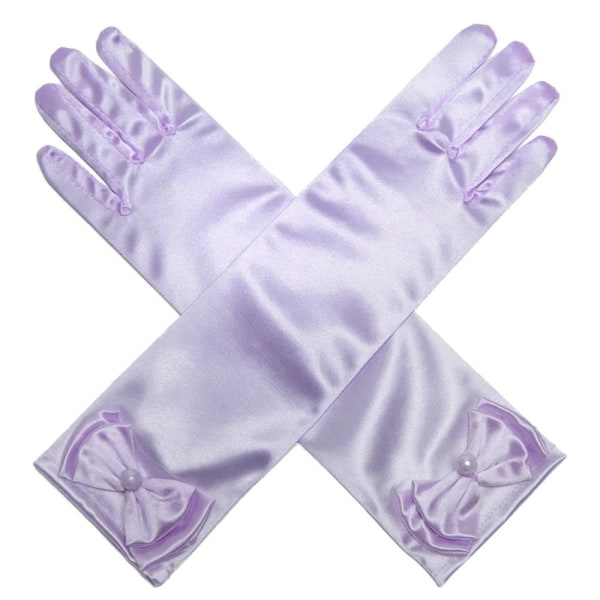Lasten pitkät hansikkaat Full Finger Rukkaset VAALEEN LILLA light purple  332f | light purple | Fyndiq