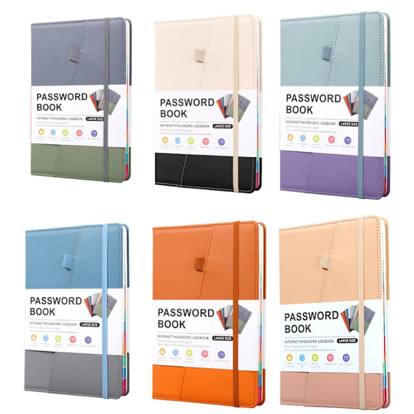 A5 Password Book Password Keeper Book 01 01 01