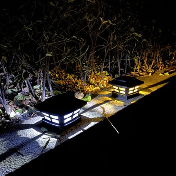 Pelare Lyktstolpe Cap Lampa WHITE2 WHITE2 White2