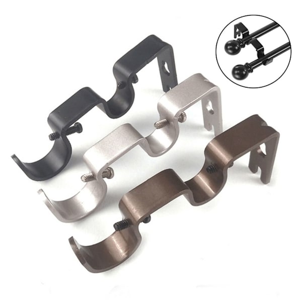 Gardinstangsbeslag Fast Clip FARVE 2 FARVE 2 Color 2