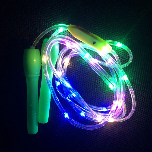 Jump Ropes Sjippetov LED Lysende Random Color