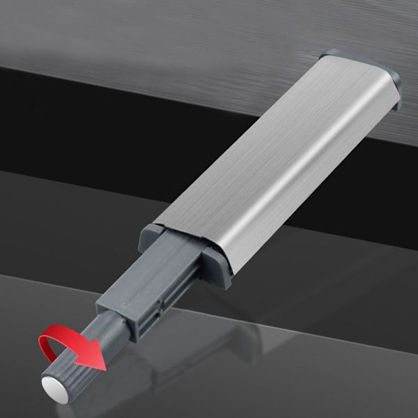 Skåpdörr Sugdörr Rebound Device SILVER silver