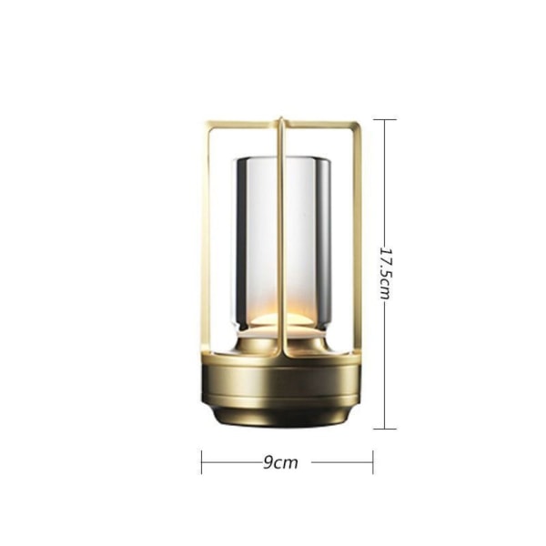 Bordlampe Metall Skrivebordslamper GULL gold
