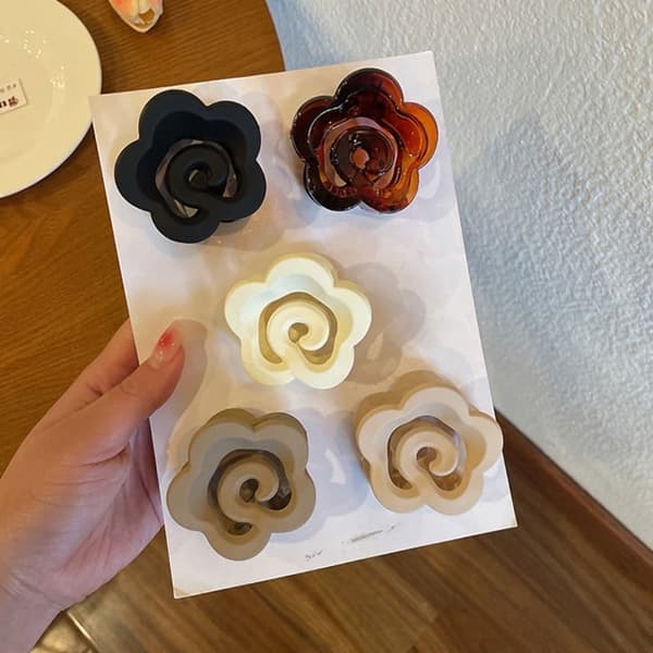4kpl Hairgrip hiusklipsi COFFEE coffee